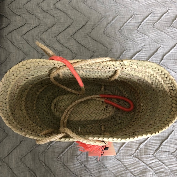 Sezane Bags Sezane Straw Tote New With Tags Poshmark